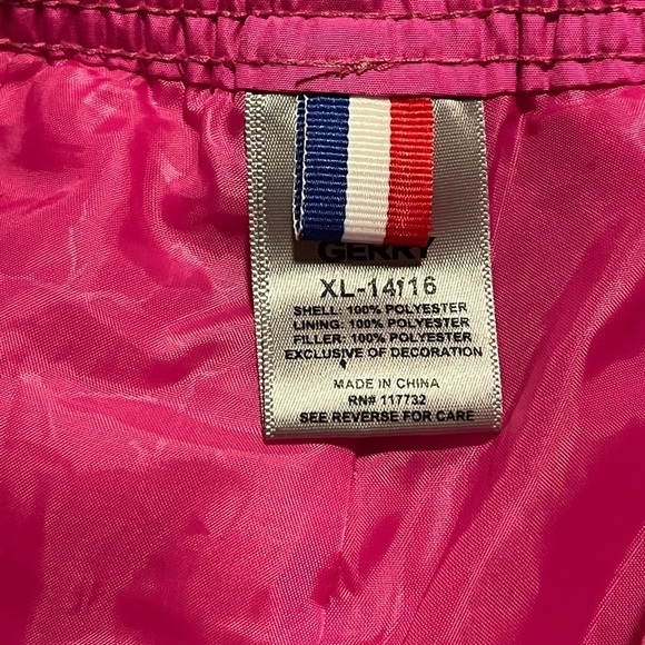 Gerry Pink Winter Snow Pants Sz XL 14/16 - Picture 9 of 9